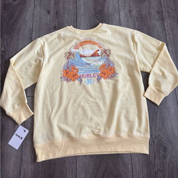 Hurley girls graphic pullover sweater - Picture 2 of 4